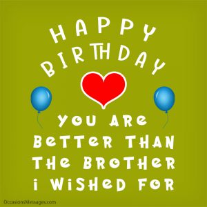 Top 300+ Birthday Wishes and Messages for Brother