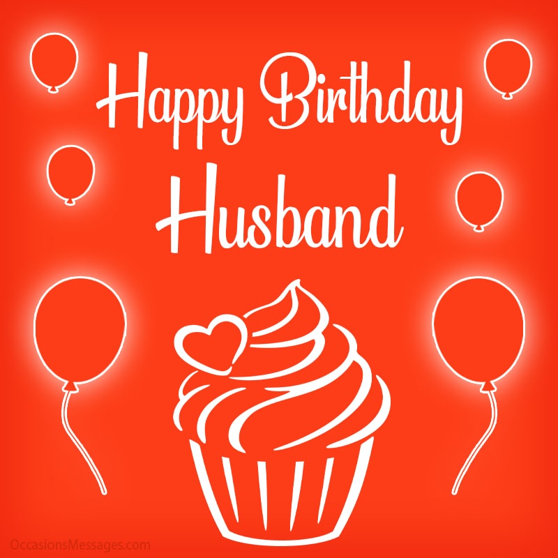Birthday Wishes Husband Wife Love White Stock Photo 2017939979 |  Shutterstock