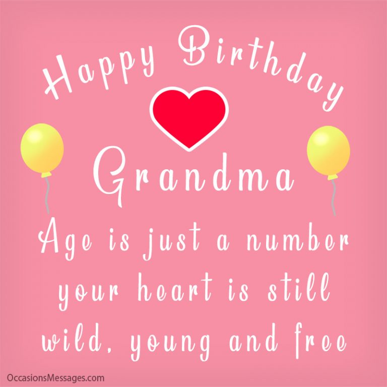 Top 100 Birthday Wishes And Cards For Grandma