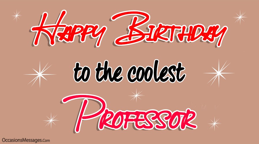 Happy Birthday Wishes For Teacher In English