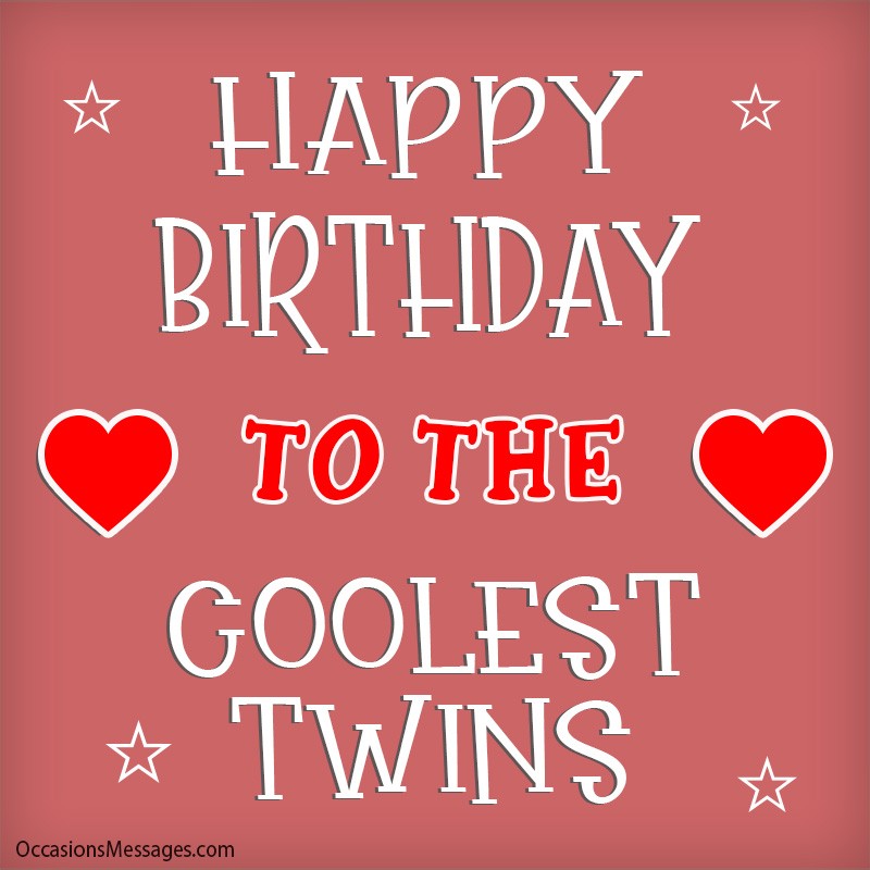 Top 150+ souhaits de joyeux anniversaire pour des jumeaux - Romantikes