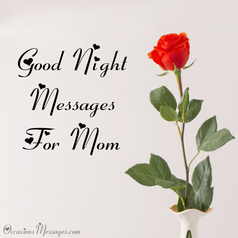 Gute-Nacht-Nachrichten für Mama