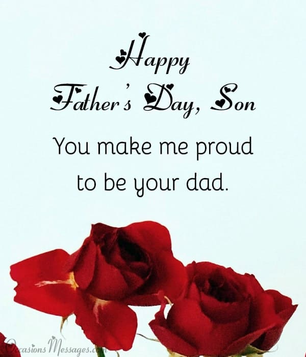 Best 20+ Happy Father's Day Messages for Son