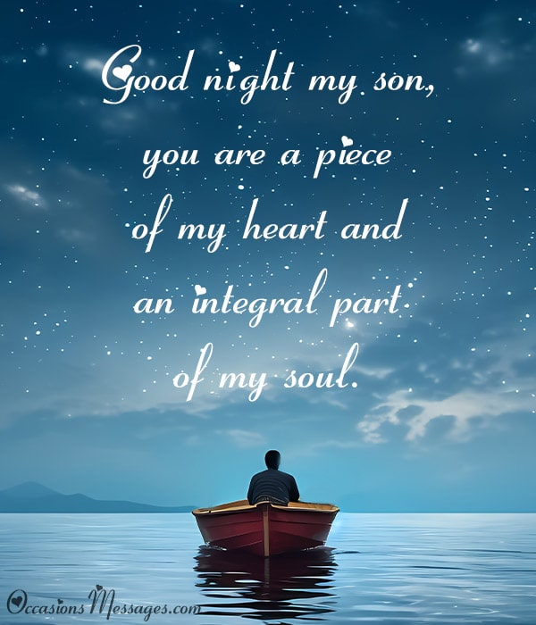 Top 30+ Heartwarming Good Night Messages for Son